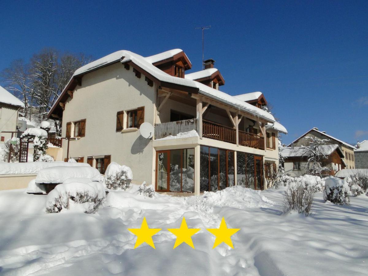 Gite 829 Montagnes Du Jura Avec Spa Et Sauna Classe 3 Etoiles Foncine-le-Haut Eksteriør bilde